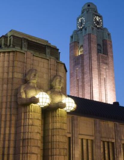 La estación de tren de Eliel Saarinen.