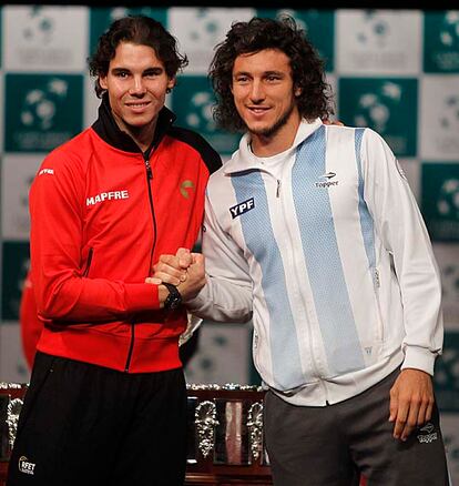 Primer partido, Nadal contra Mónaco