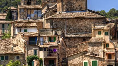 Vista del pueblo de Valldemossa, en Mallorca.