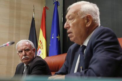 El ministre Jos&eacute; Manuel Garc&iacute;a-Margallo.
 