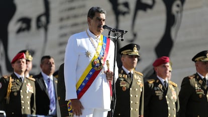 Nicolás Maduro, en la última conmemoración de la Batalla de Ayacucho, el pasado 9 de diciembre.