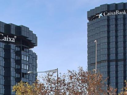 Sede de CaixaBank, en Barcelona.