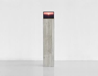 'The End Action 5', 2015, de Andrea Galvani en la exposición 'Horizonte y límite. Visiones del paisaje’. CaixaForum. Madrid.