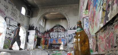 Una ermita abandonada en Getafe donde se celebraban 'raves'.