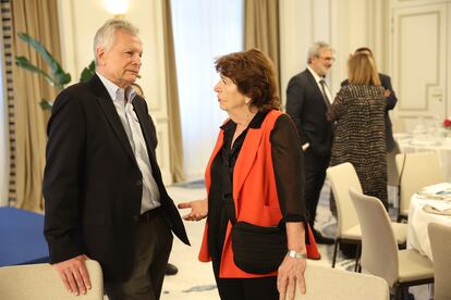 El economista Dani Rodrik y la subgobernadora del Banco de España, Soledad Núñez.