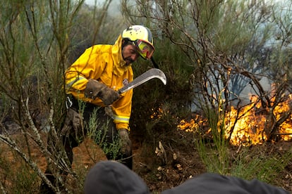 Nacho Martín bombero