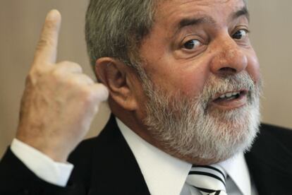 El presidente saliente de Brasil, Lula da Silva