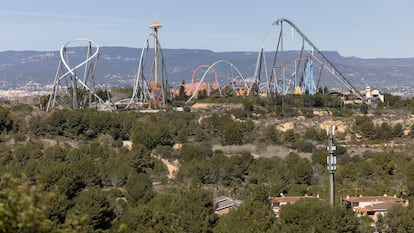 El parque de atracciones Port Aventura, en Tarragona.