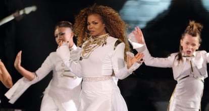 Janet Jackson, durante un concierto el pasado mes de septiembre