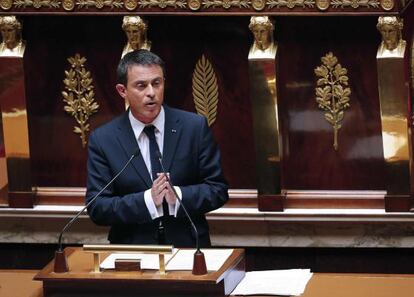 El primer ministro francés, Manuel Valls.