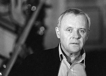 Anthony Hopkins, fotografiado en un hotel madrileño.