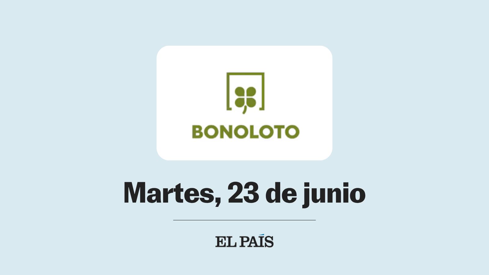 Bonoloto: comprobar sorteo del martes 23 de junio