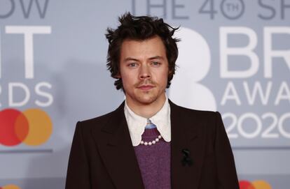 Harry Styles, en los Brit Awards en Londres el pasado febrero.