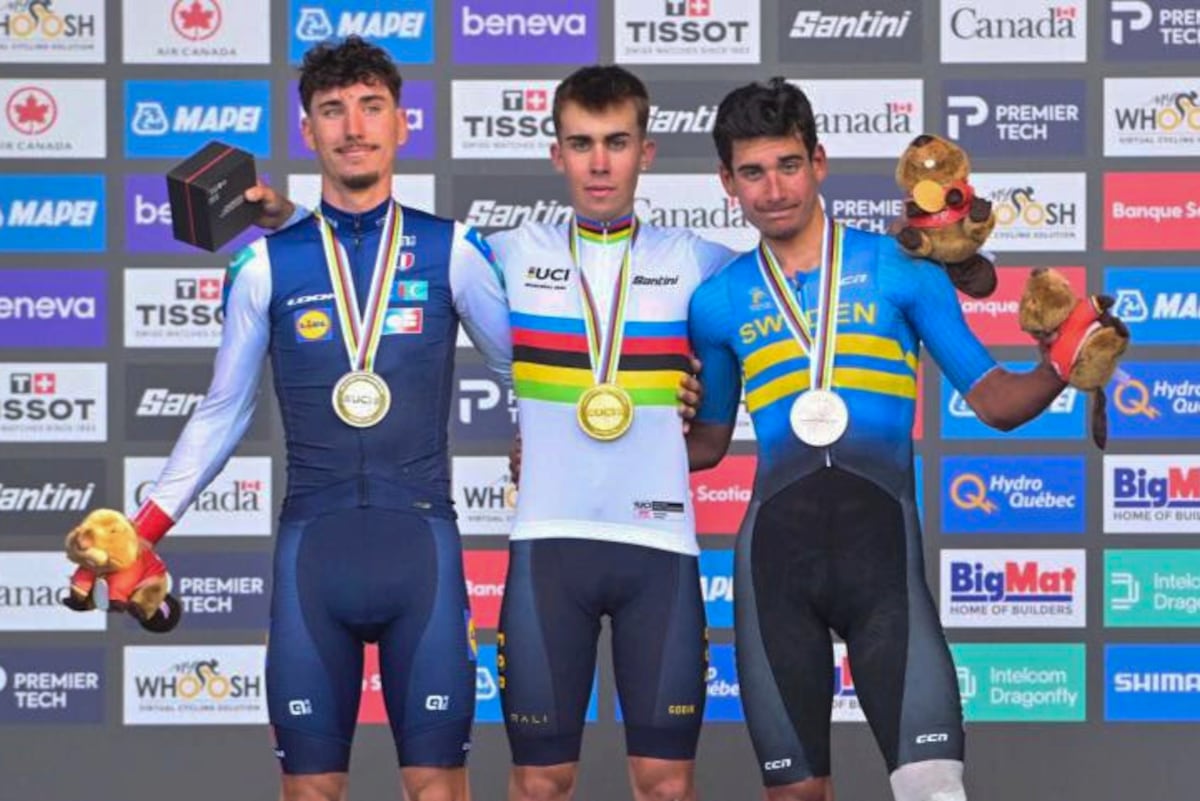 Benjamín Noval Achieves Historic Double as Junior World Road and Time Trial Champion