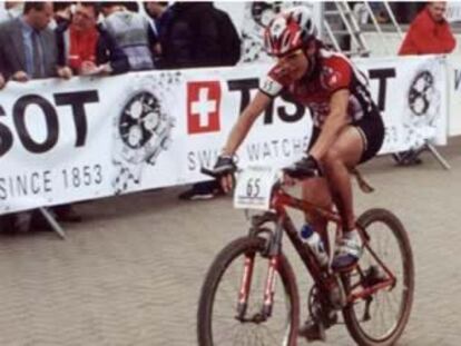 La ciclista española Janet Puiggros Miranda no estará en Atenas tras haber dado positivo por EPO en un control del pasado 17 de julio.