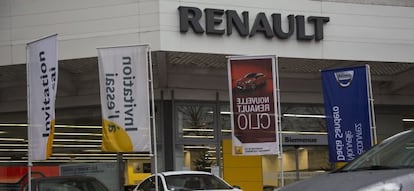 Concesionario de Renault en París.