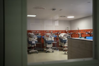 Área de neonatología del Hospital 12 de Octubre de Madrid.