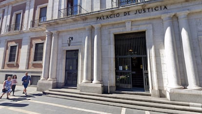 Fachada de la Audiencia Provincial de Valladolid.