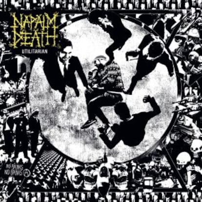 Portada de 'Utilitarian', de Napalm Death