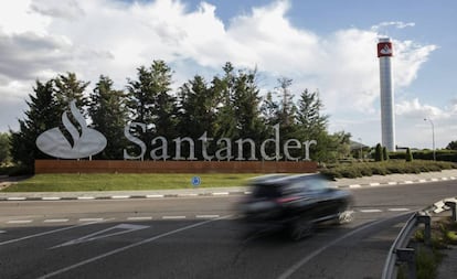Ciudad Financiera del Banco Santander en Boadilla del Monte, Madrid.