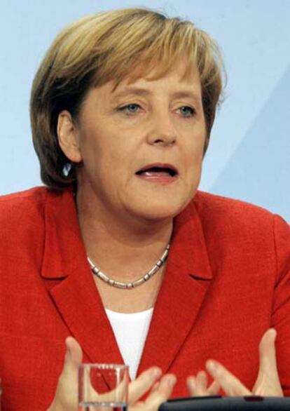 Angela Merkel, canciller de Alemania.