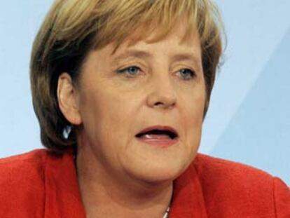 Angela Merkel, canciller de Alemania.