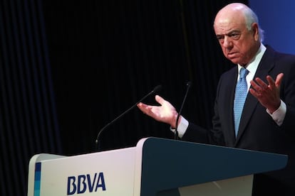 Francisco González, presidente de BBVA