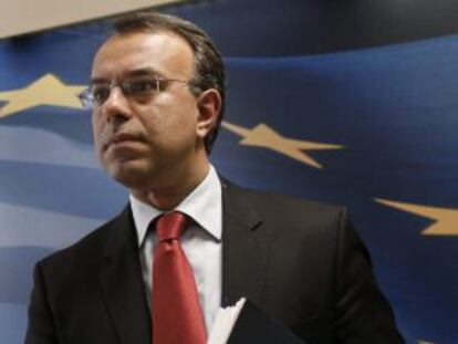 El ministro adjunto de Finanzas griego, Christos Stalkouras