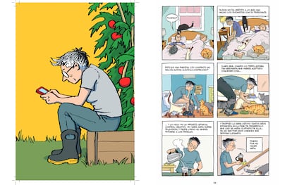 Viñeta del cómic 'Consumida', de Alison Bechdel.