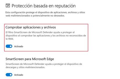 Uso de Seguridad de Windows