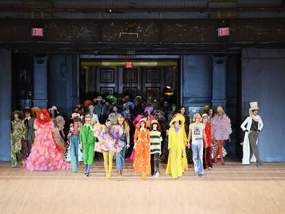 Explosión de color en la gran fiesta de Marc Jacobs