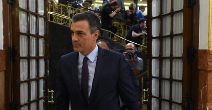 Pedro Sánchez, presidente del Gobierno en funciones.