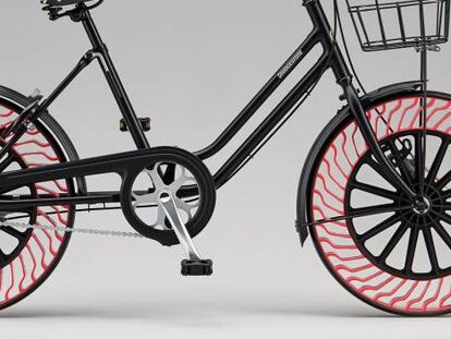 Bridgestone presenta una bicicleta sin aire en las ruedas