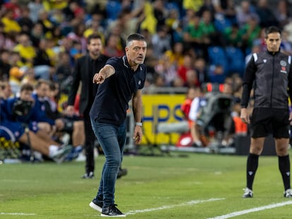 García Pimienta, en noviembre contra el Atlético.