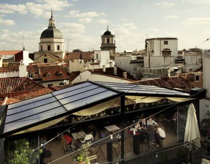 The Hat, una de las terrazas más suculentas de Madrid.