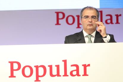 El expresidente de Banco Popular, Angel Ron.