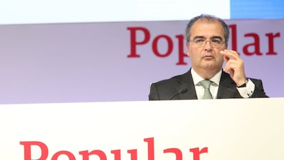 El expresidente de Banco Popular, Angel Ron.