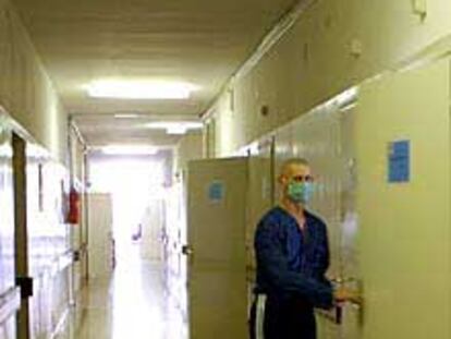 Área de diálisis de uno de los hospitales croatas afectados.
