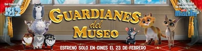 Cartel oficial 'Guardianes del museo'