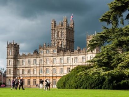 El castillo de Highclere en Newbury.