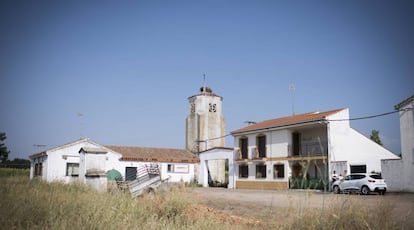 The road into Águeda in Salamanca.