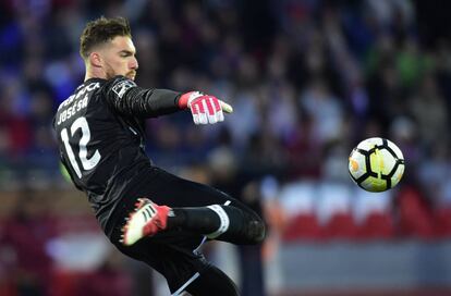 José Sá durante el último partido del Oporto frente al Chaves.