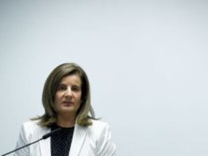 La ministra de Empleo, Fátima Báñez.