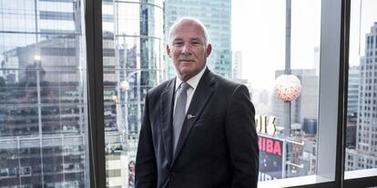 Eduardo Ferreyros, ministro de Turismo y Comercio de Perú, fotografiado durante el Foro Latinoamerica, Estados Unidos y España, organizado por El País en Nueva York.