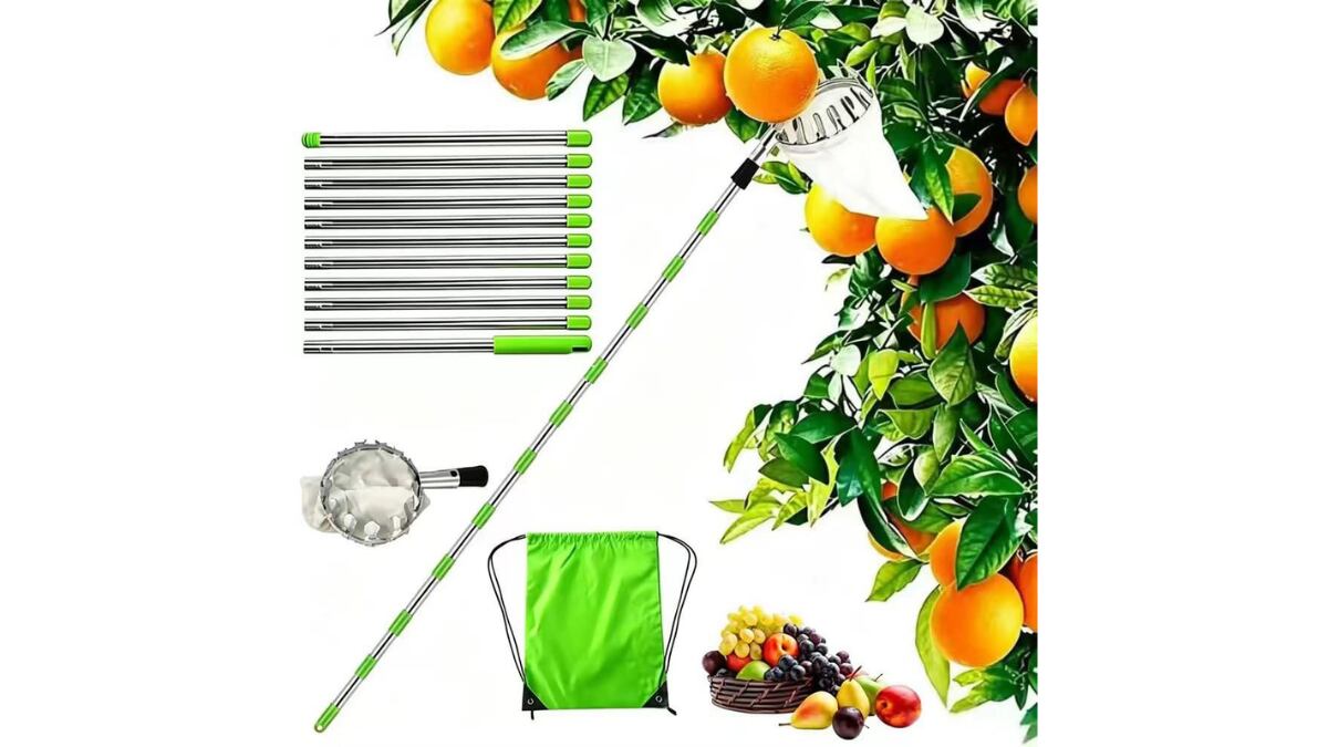 Este es uno de los recolectores de fruta más populares en Amazon.