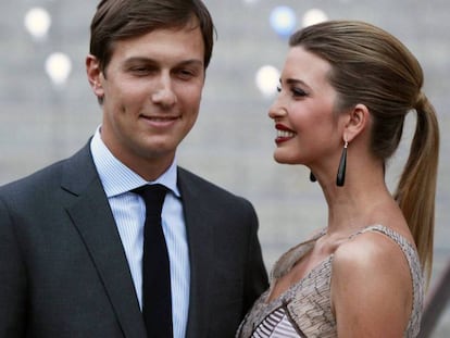 Ivanka Trump e Jared Kushner, seu marido.