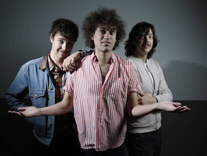 Integrantes del grupo The Parrots.