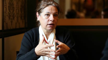 Pilar Blanco-Morales, consejera de Hacienda de la Junta de Extremadura.
