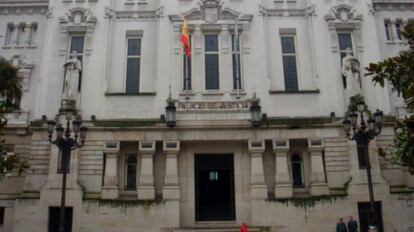 Sede del Tribunal Superior de Xustiza de Galicia en A Coru&ntilde;a.