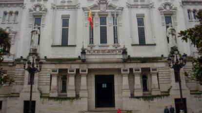 Sede del Tribunal Superior de Xustiza de Galicia en A Coruña.